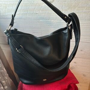 David Jones leather crossbody or shoulder bag